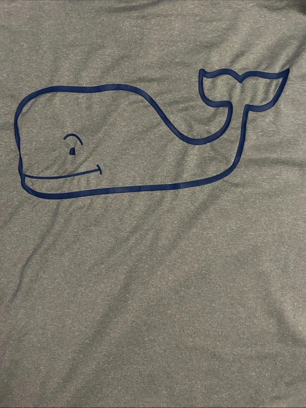 Vineyard Vines Performance Kids Swim Rashguard Hoodie - Gray L (14)